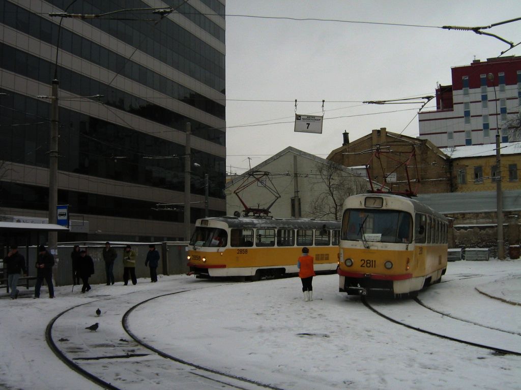 Moscova, Tatra T3SU Nr. 2811