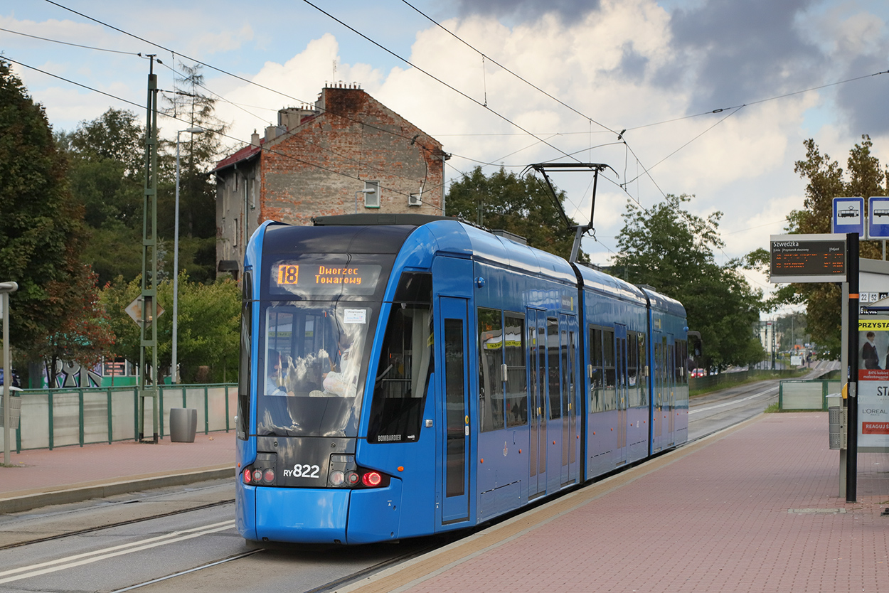 Краков, Bombardier NGT8 № RY822