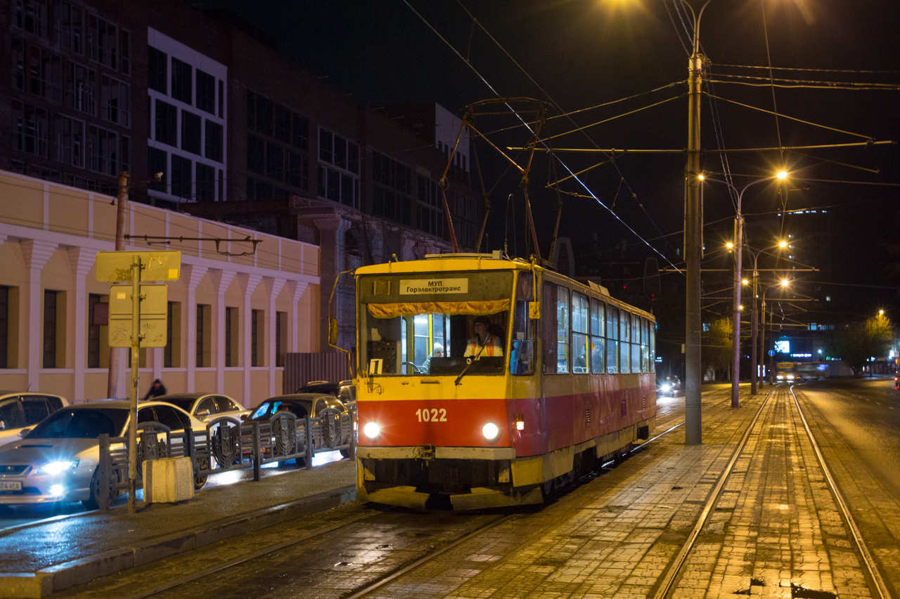 Барнаул, Tatra T6B5SU № 1022