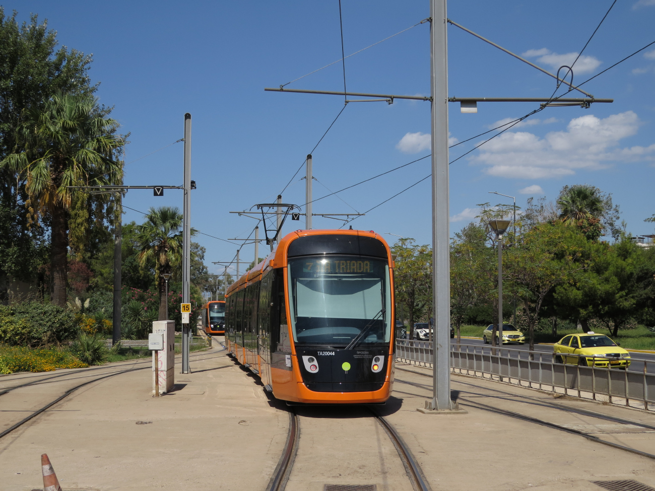 Ateny, Alstom Citadis 305 Nr 20044; Ateny — Trams — lines and infrastructure