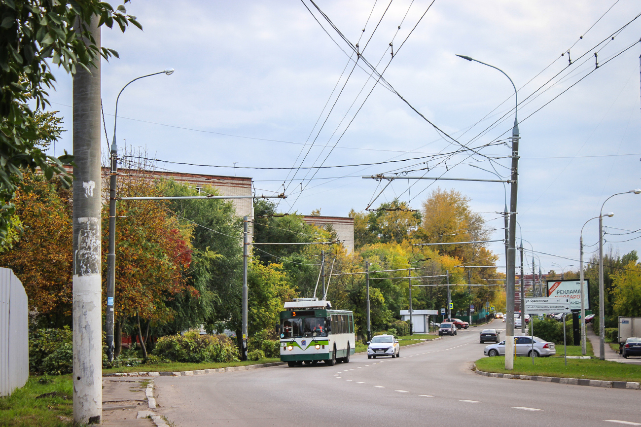 Подольск — Троллейбусные линии и инфраструктура Подольск — Троллейбусные линии и инфраструктура