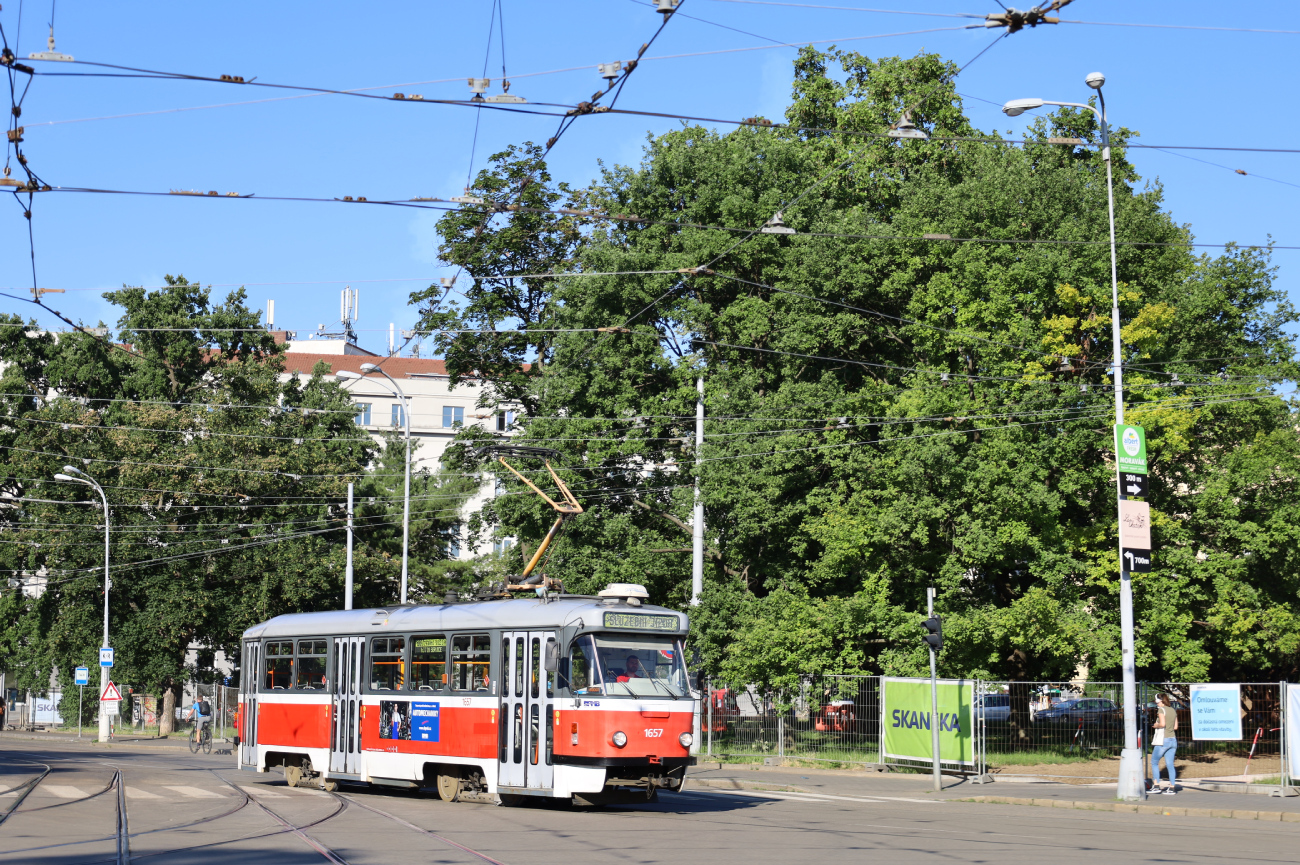 Брно, Tatra T3R.PV № 1657