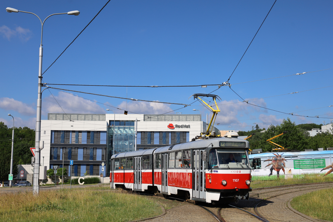 Брно, Tatra K2P № 1107
