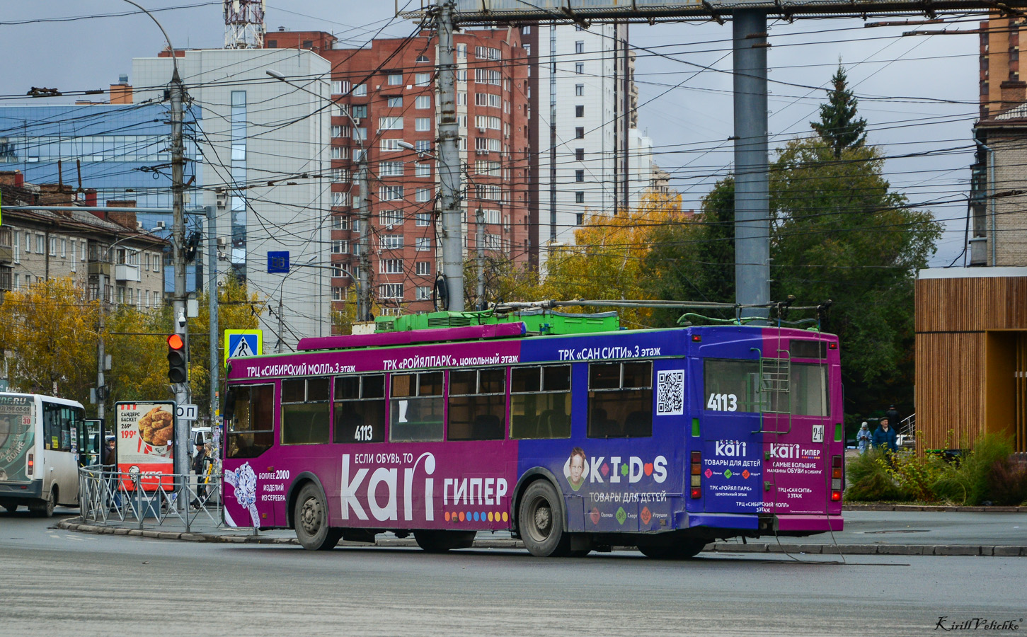 Новосибирск, Тролза-5275.06 «Оптима» № 4113