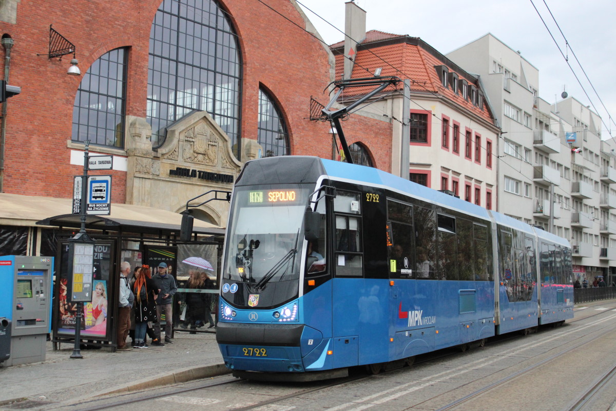 Вроцлав, Modertrans Moderus Beta 205WrAs-MF 17 AC № 2722