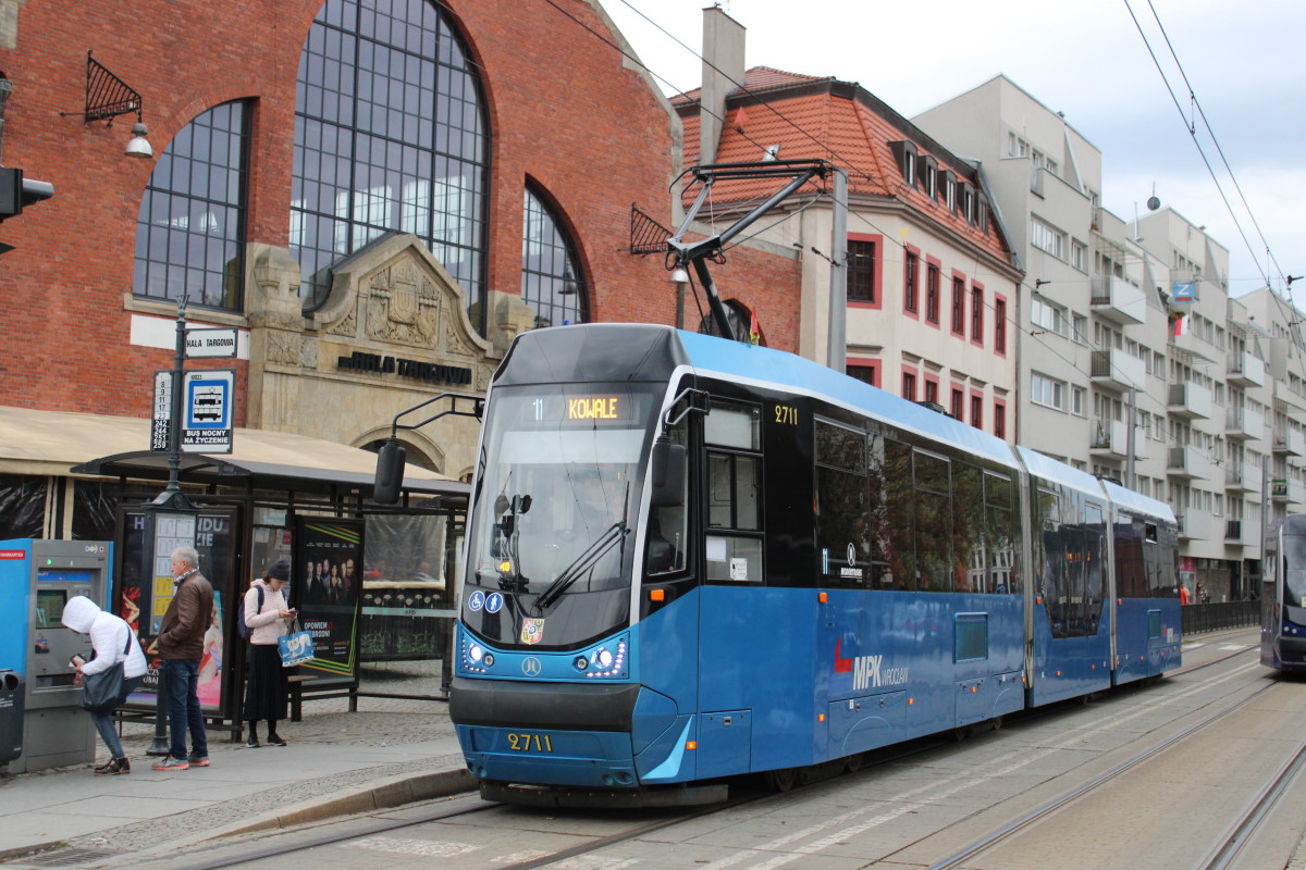 Wrocław, Modertrans Moderus Beta 205WrAs-MF 17 AC № 2711