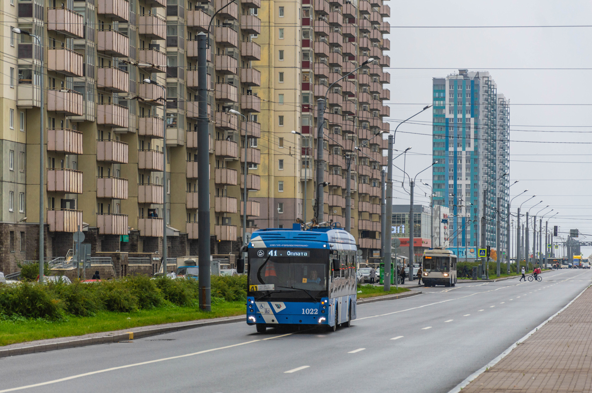 Санкт-Петербург, Тролза-5265.08 «Мегаполис» № 1022