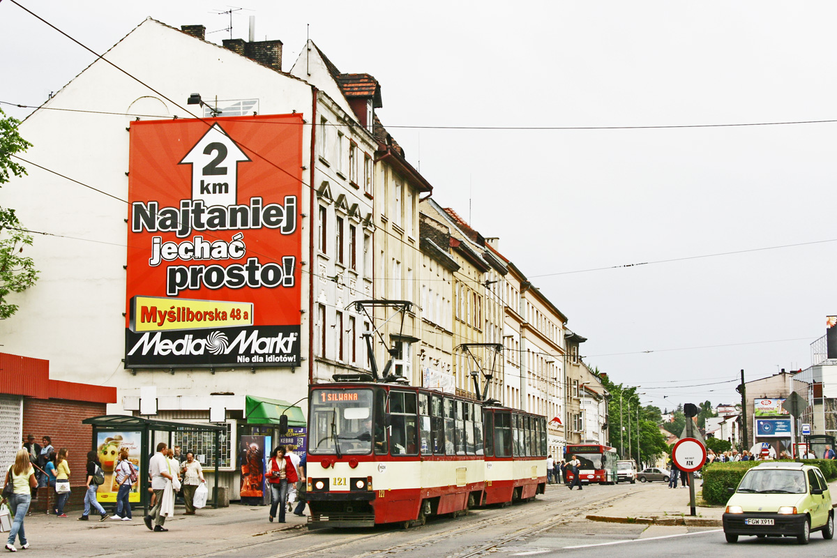 Гожув-Велькопольский, Konstal 105Na № 121