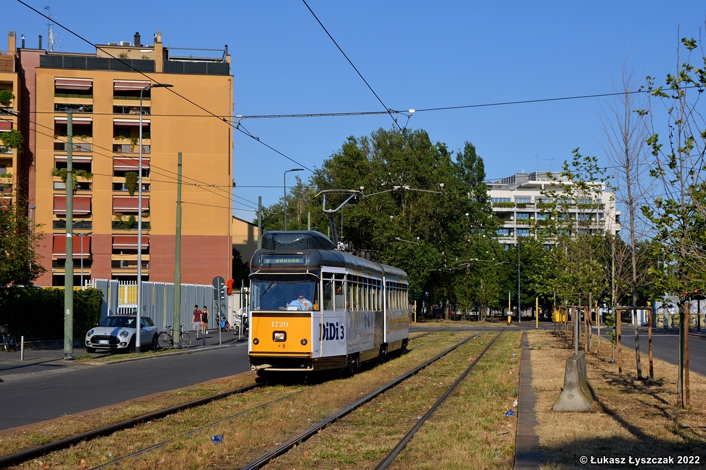 Milán, ATM series 4700 č. 4720
