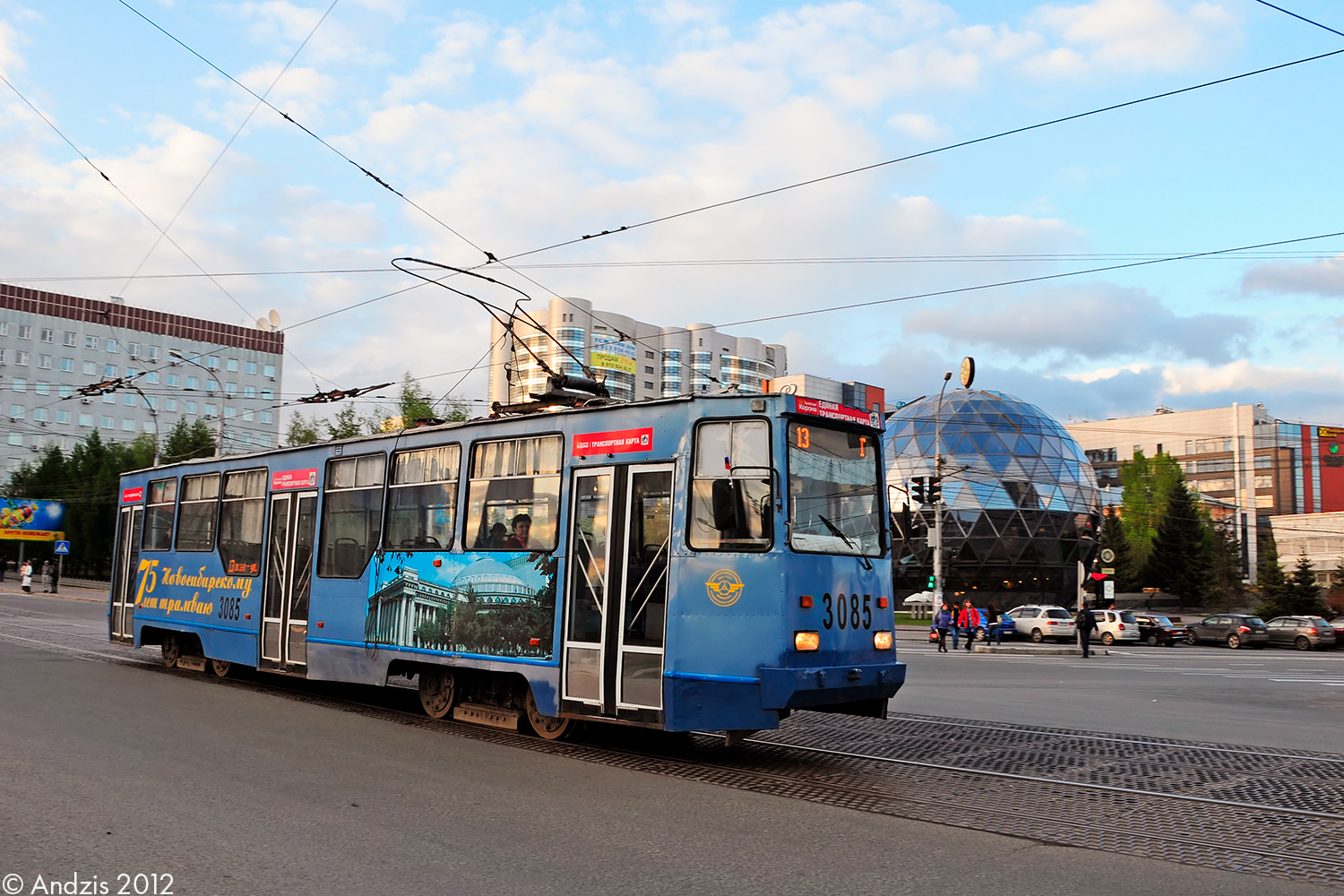Novosibirsk, 71-605 (KTM-5M3) № 3085