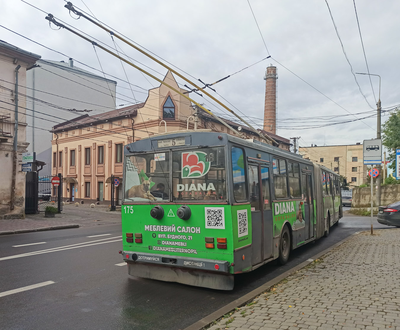 Тернопол, Škoda 15Tr02/6 № 175