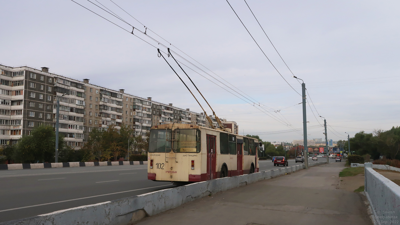 Челябинск, ЗиУ-682Г [Г00] № 102