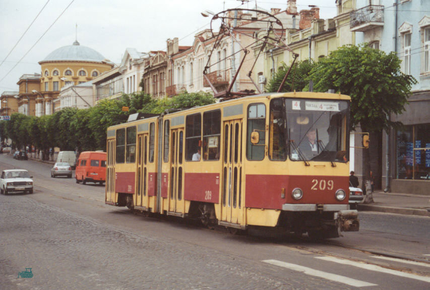 Винница, Tatra KT4SU № 209