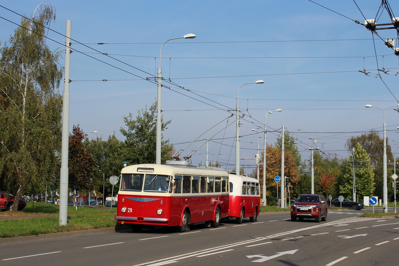 Острава, Škoda 8Tr6 № 29; Острава — 70 лет троллейбуса в Остраве Острава, Škoda 8Tr6 № 29; Острава — 70 лет троллейбуса в Остраве