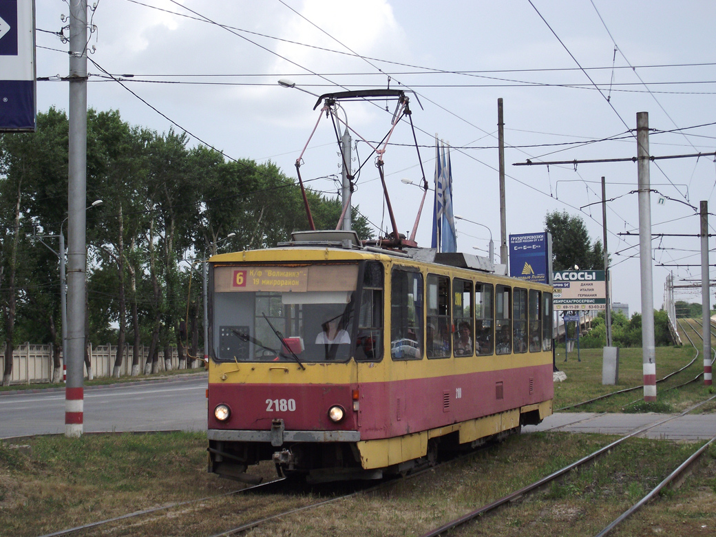 Ульяновск, Tatra T6B5SU № 2180