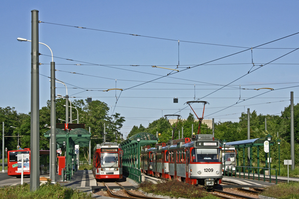 Галле, Tatra T4DC № 1209