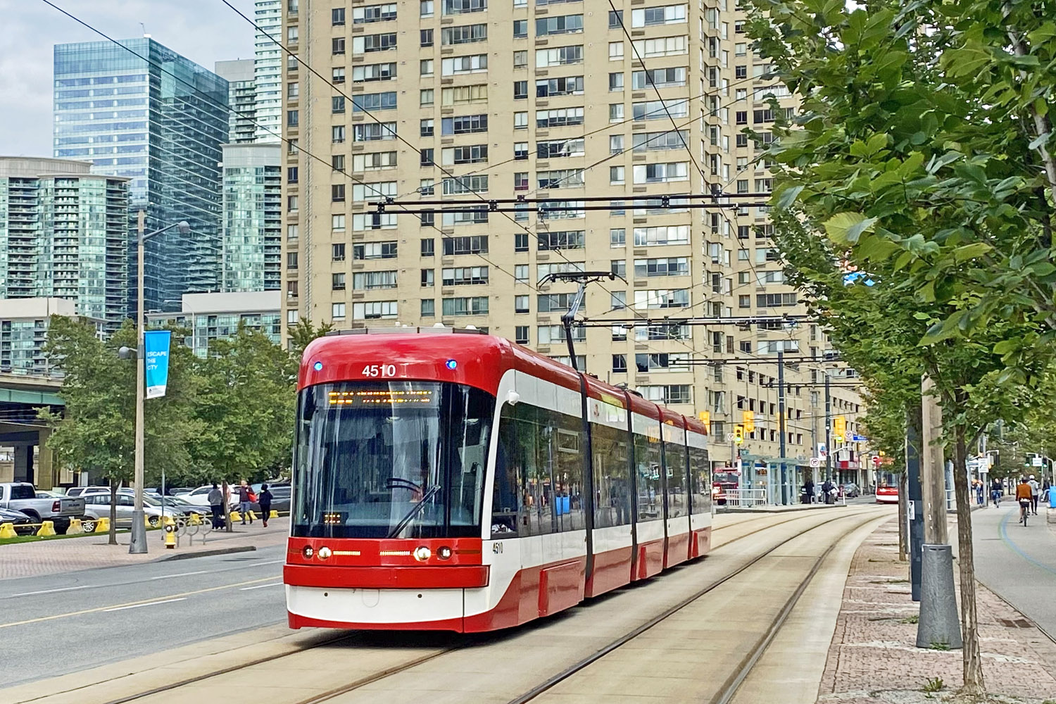 Toronto, Bombardier Flexity Toronto Nr. 4510