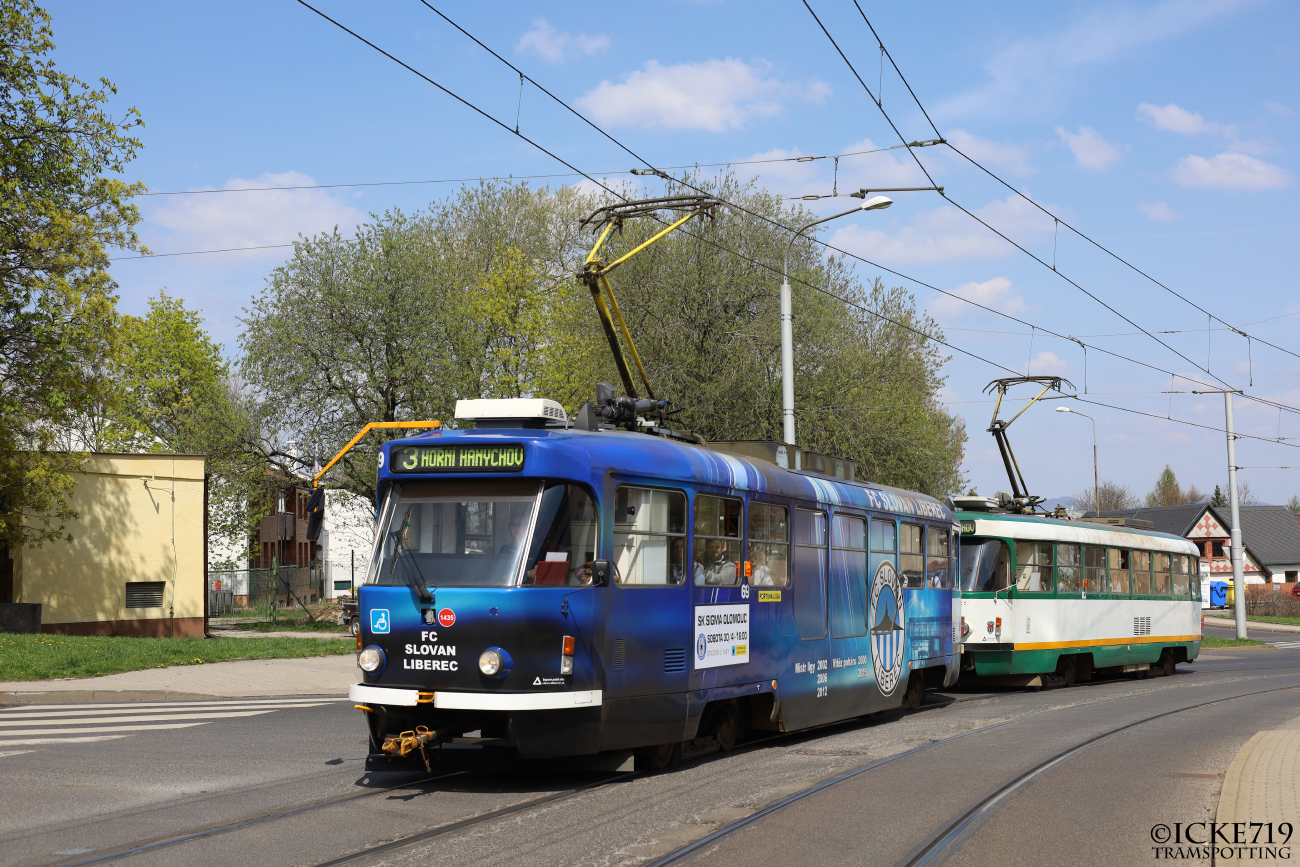Либерец ― Яблонец-над-Нисой, Tatra T3R.SLF № 69