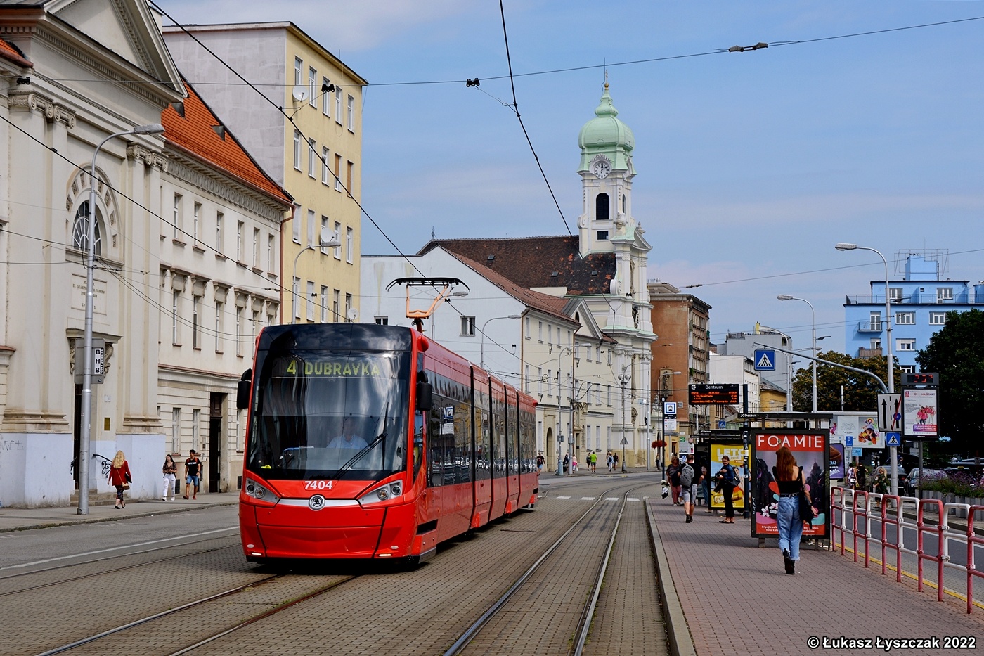 Bratislava, Škoda 29T ForCity Plus č. 7404