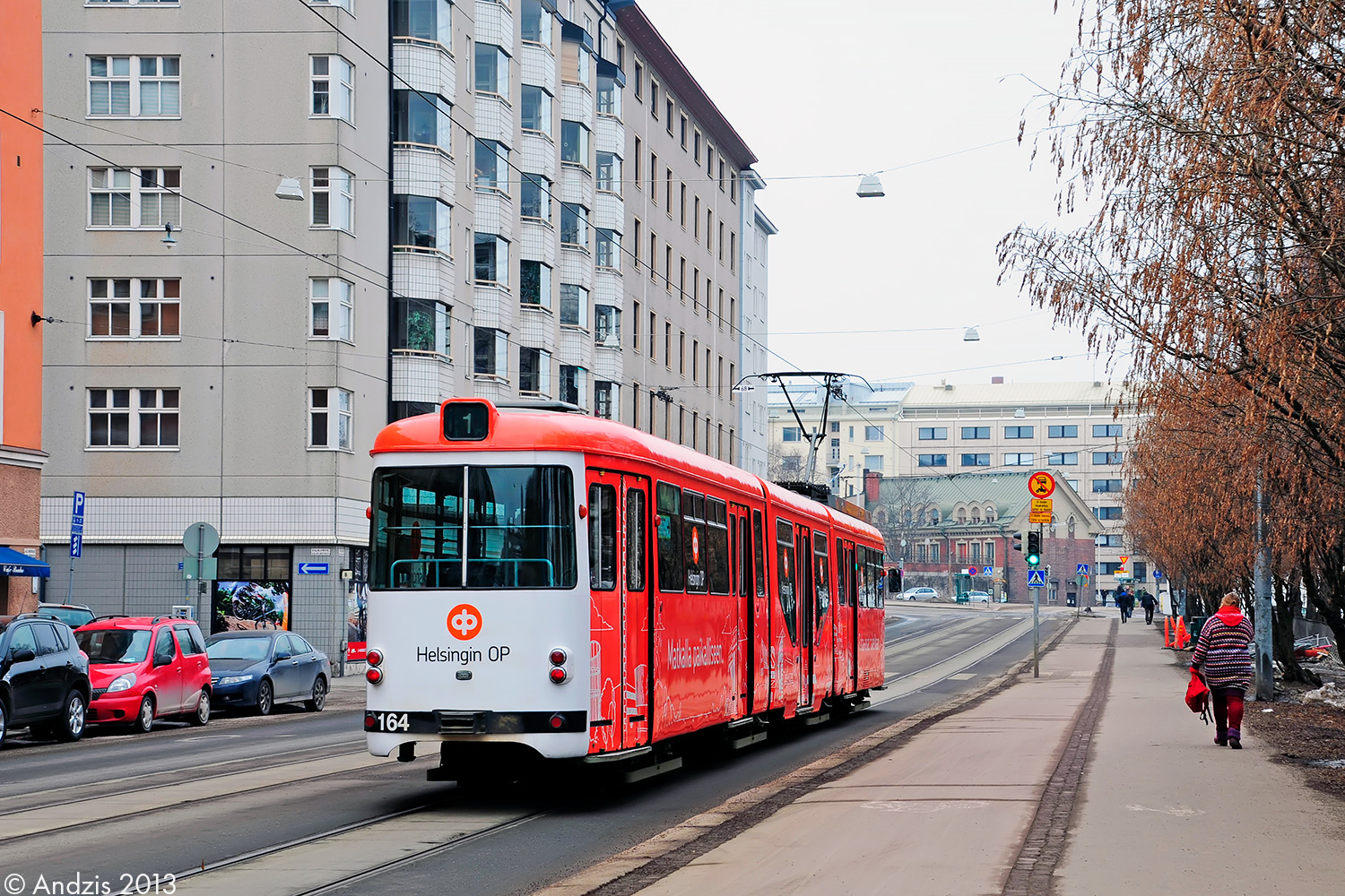 Helsinki — Espo, Duewag GT8NF № 164