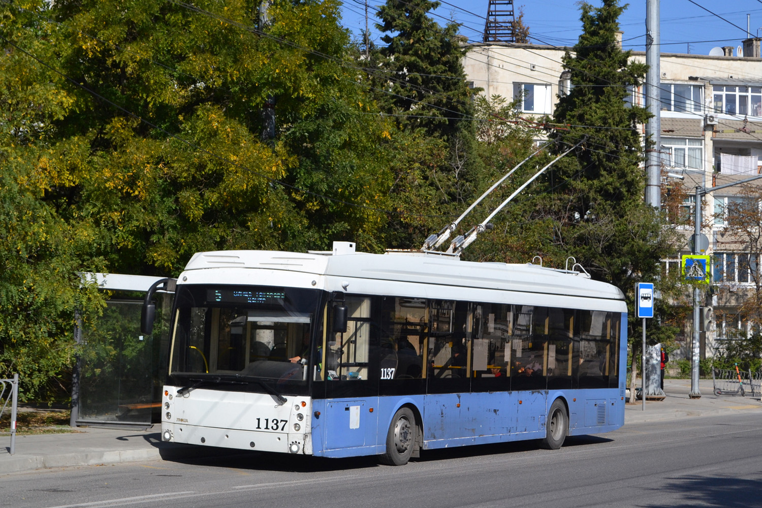 Севастополь, Тролза-5265.02 «Мегаполис» № 1137