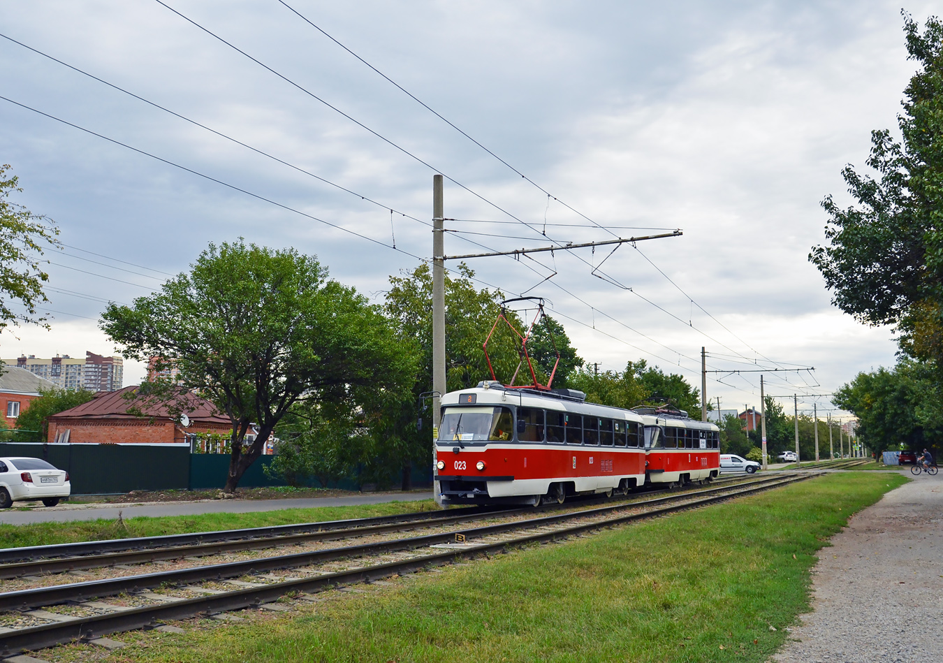 Краснодар, Tatra T3SU КВР ТРЗ № 023