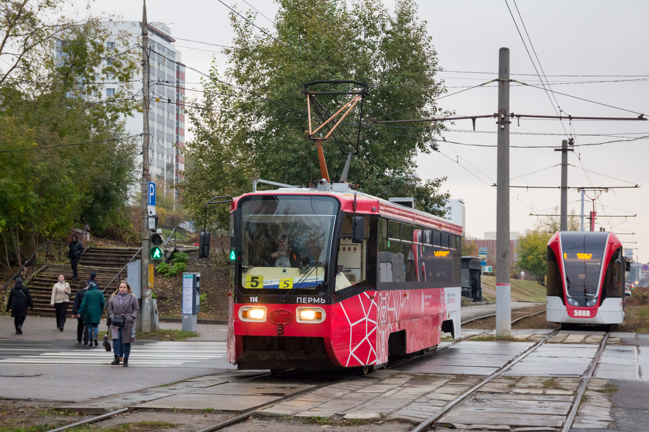 Пермь, 71-619К № 114