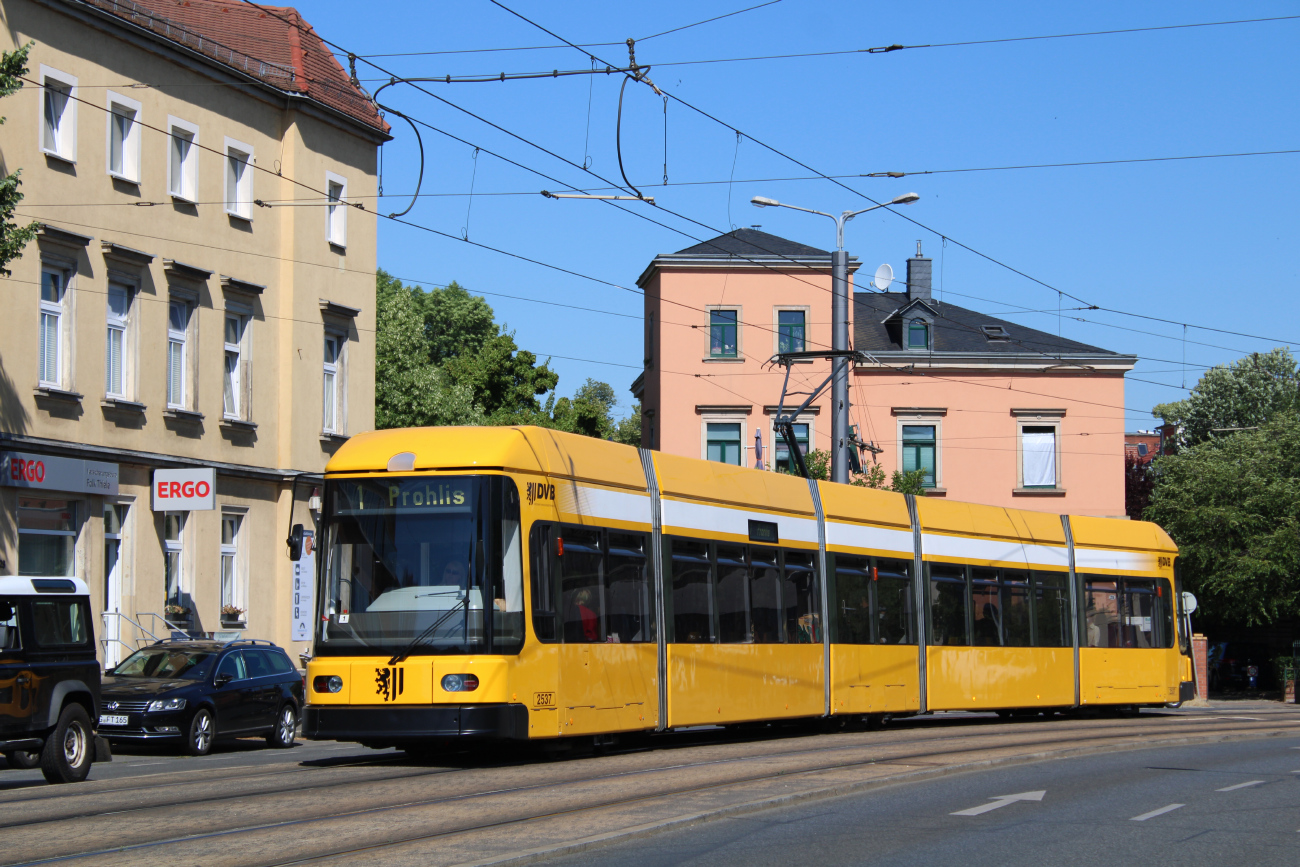 Дрезден, SachsenTram NGT 6 DD № 2537