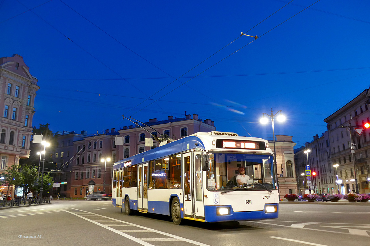 Санкт-Петербург, БКМ 321 № 2409