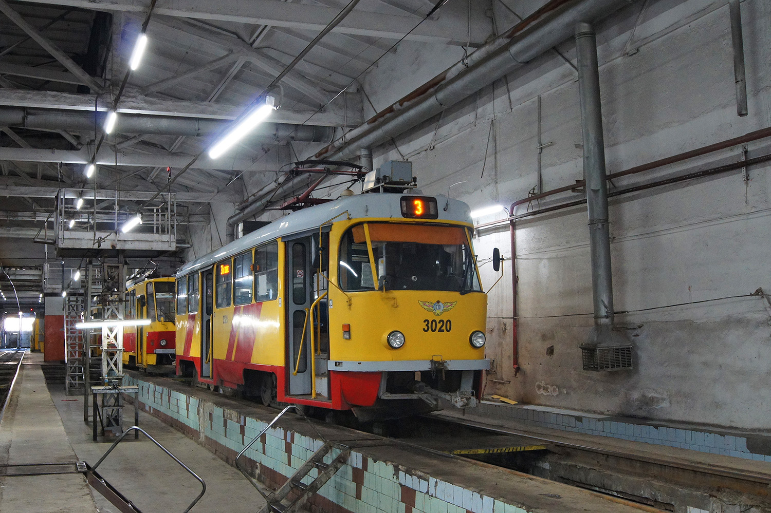 Барнаул, Tatra T3SU КВР Барнаул № 3020