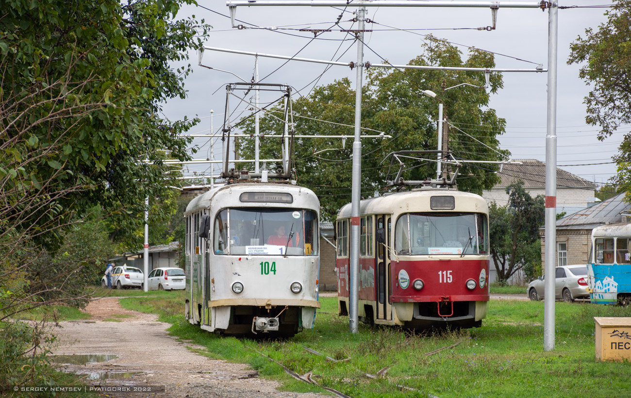 Пятигорск, Tatra T4D № 104