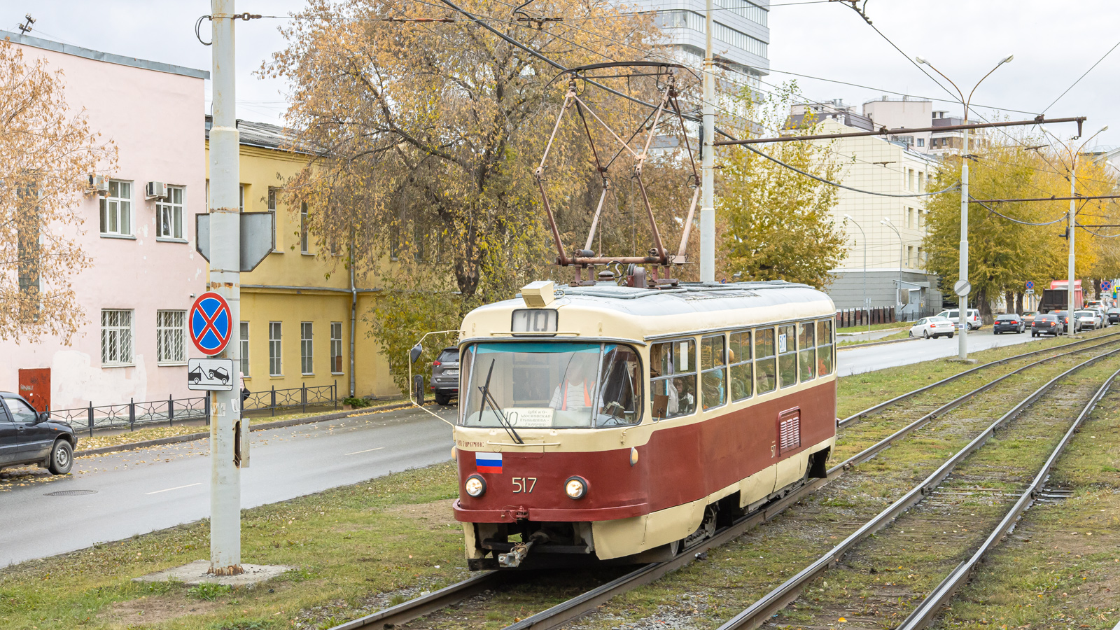Екатеринбург, Tatra T3SU (двухдверная) № 517