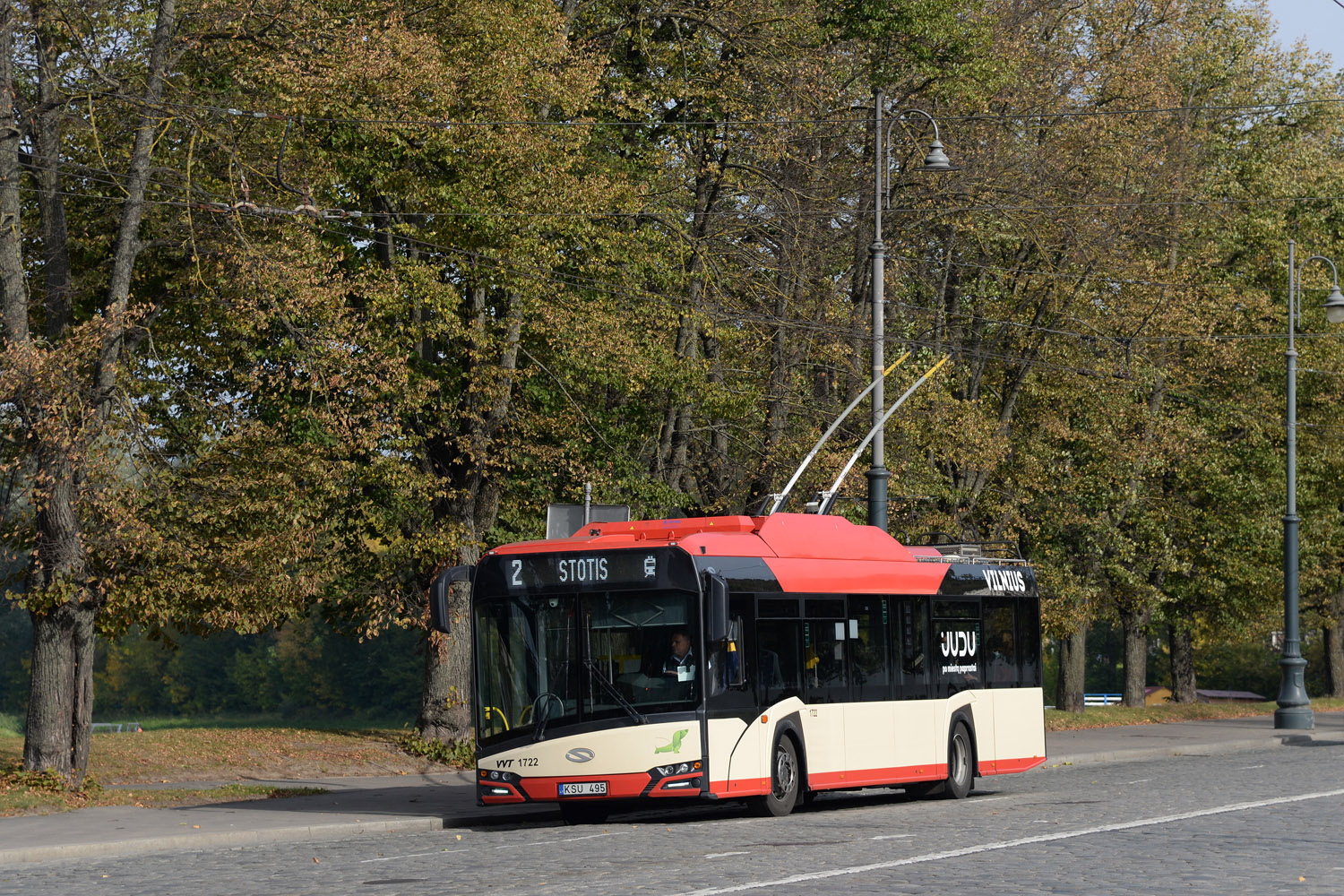 Vilnius, Solaris Trollino IV 12 Škoda # 1722