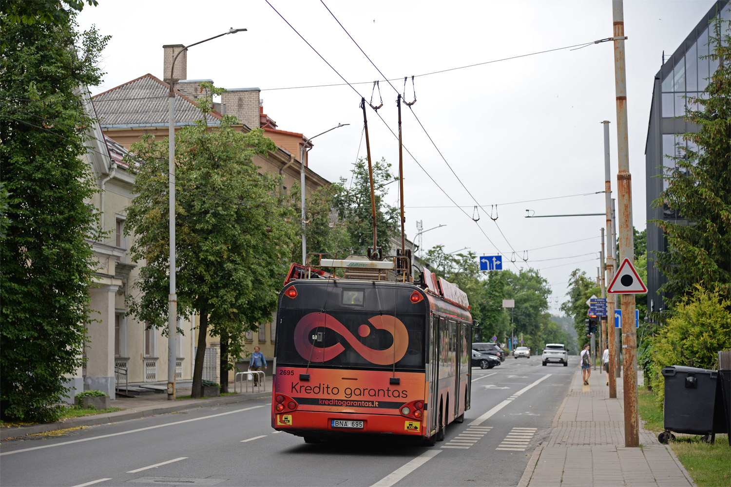 Vilnius, Solaris Trollino II 15 AC Br. 2695