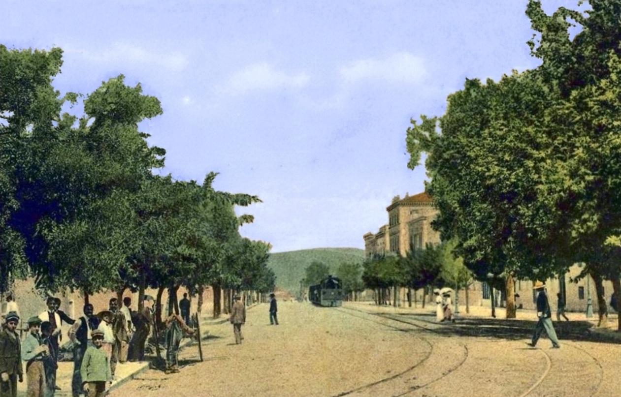 Athen — Trams — old photos