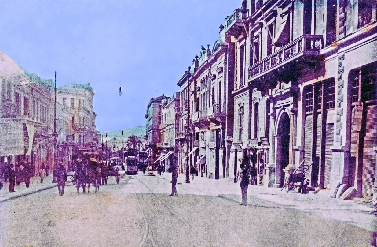 Athens — Trams — old photos