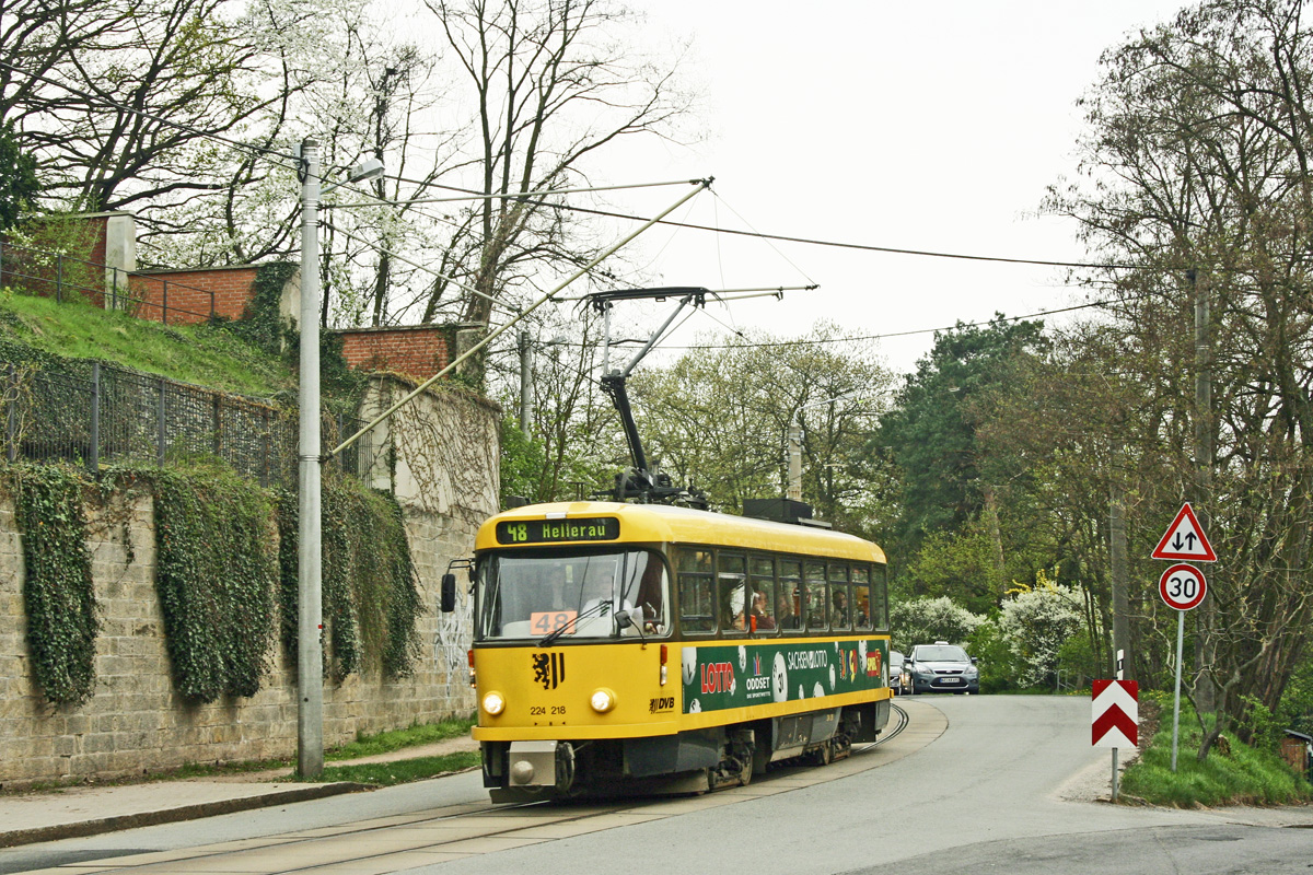 Дрезден, Tatra T4D-MT № 224 218