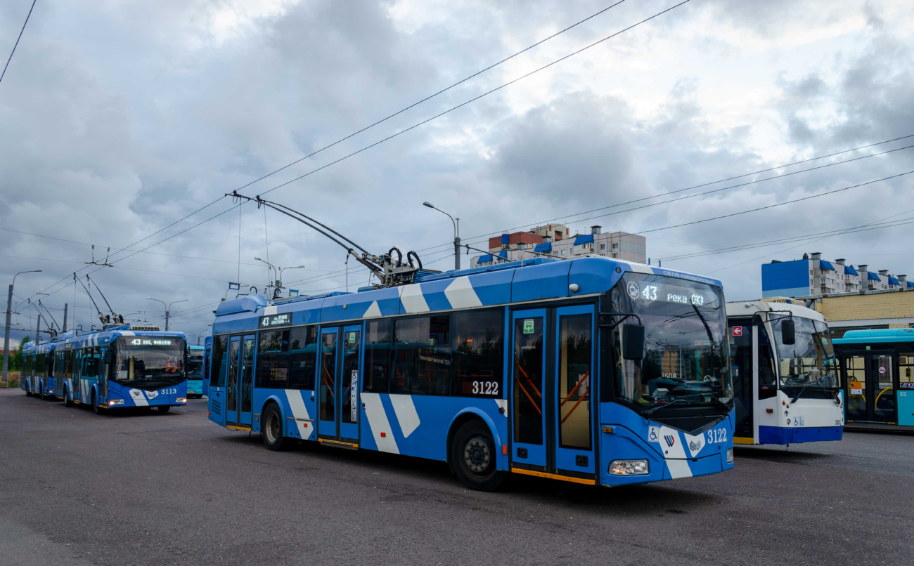 Sankt Peterburgas, BKM 32100D nr. 3122; Sankt Peterburgas — Terminal stations