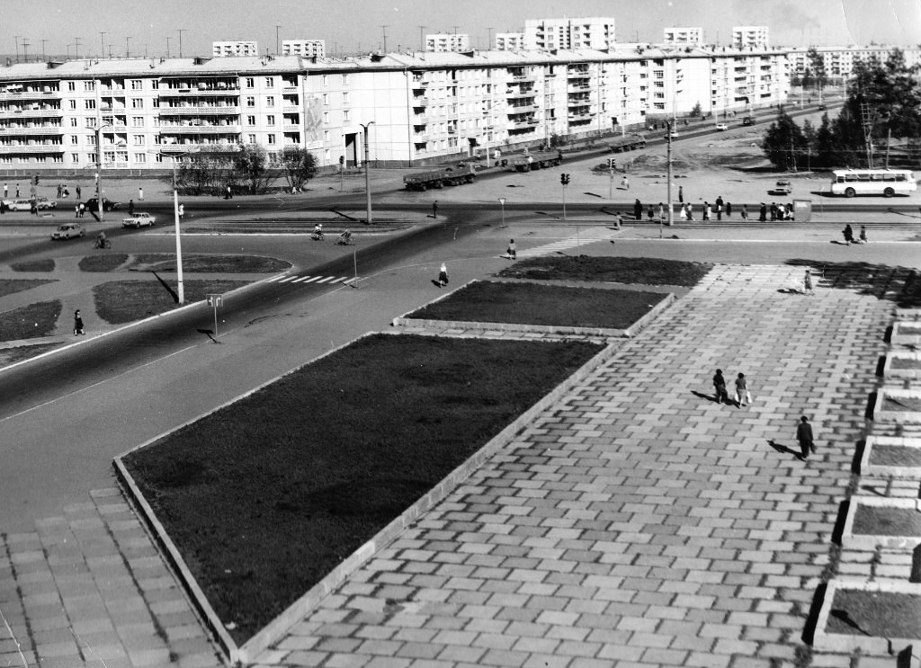 Angarsk — Old Photos; Angarsk — Tram lines and loops