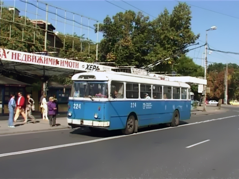 Пловдив, Škoda 9TrHT28 № 224; Пловдив — Исторически снимки — Тролейбуси • Исторические фотографии — Троллейбусов Пловдив, Škoda 9TrHT28 № 224; Пловдив — Исторически снимки — Тролейбуси • Исторические фотографии — Троллейбусов