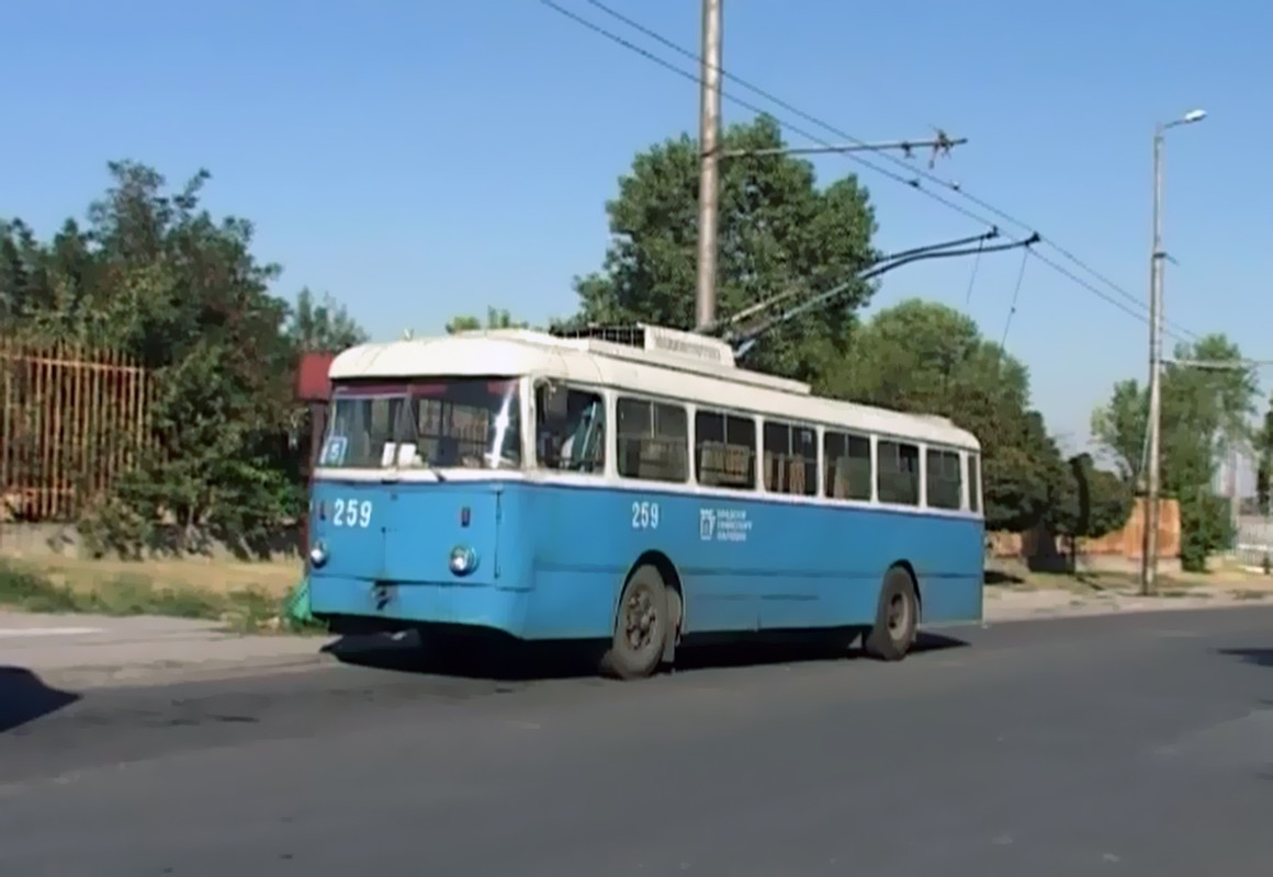 Пловдив, Škoda 9TrHT28 № 259; Пловдив — Исторически снимки — Тролейбуси • Исторические фотографии — Троллейбусов