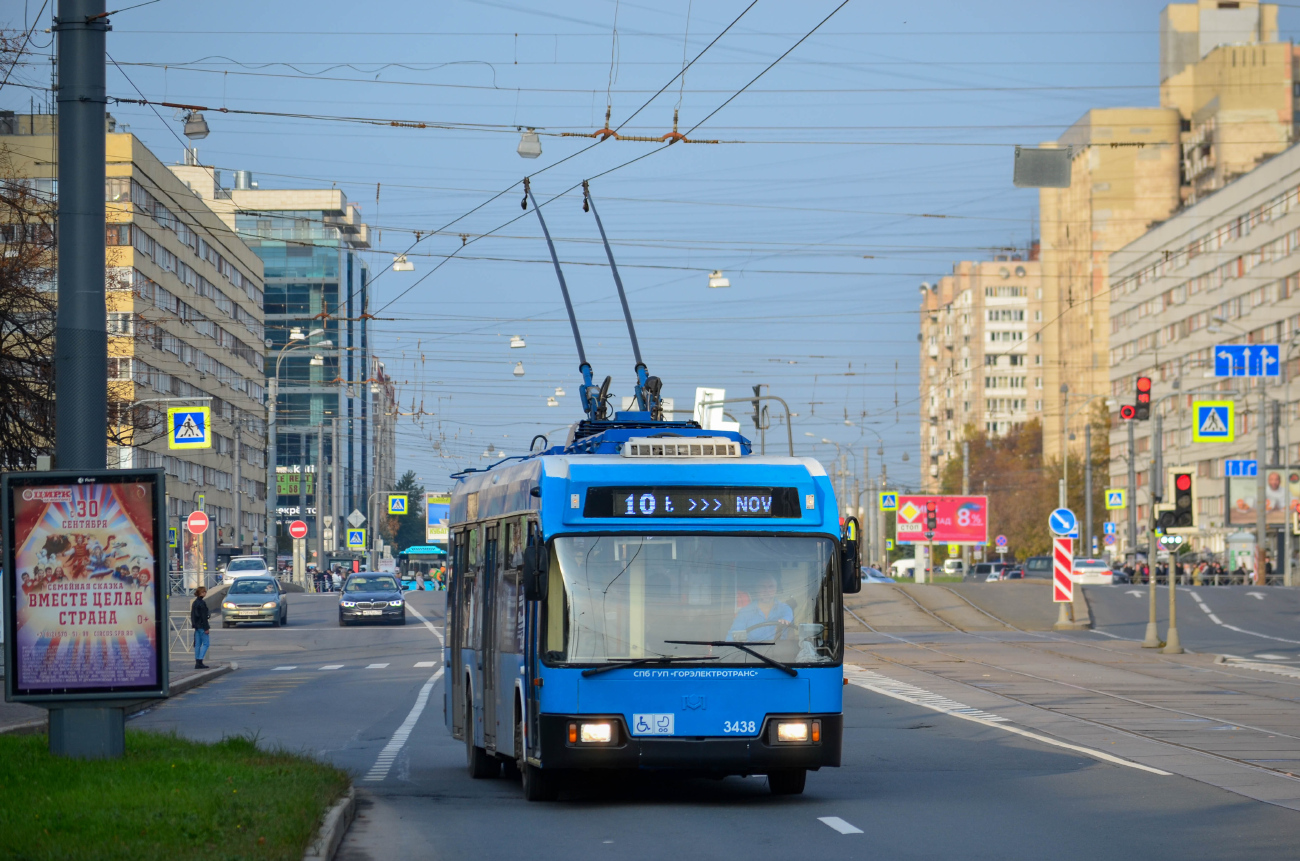 Санкт-Петербург, БКМ 321 № 3438