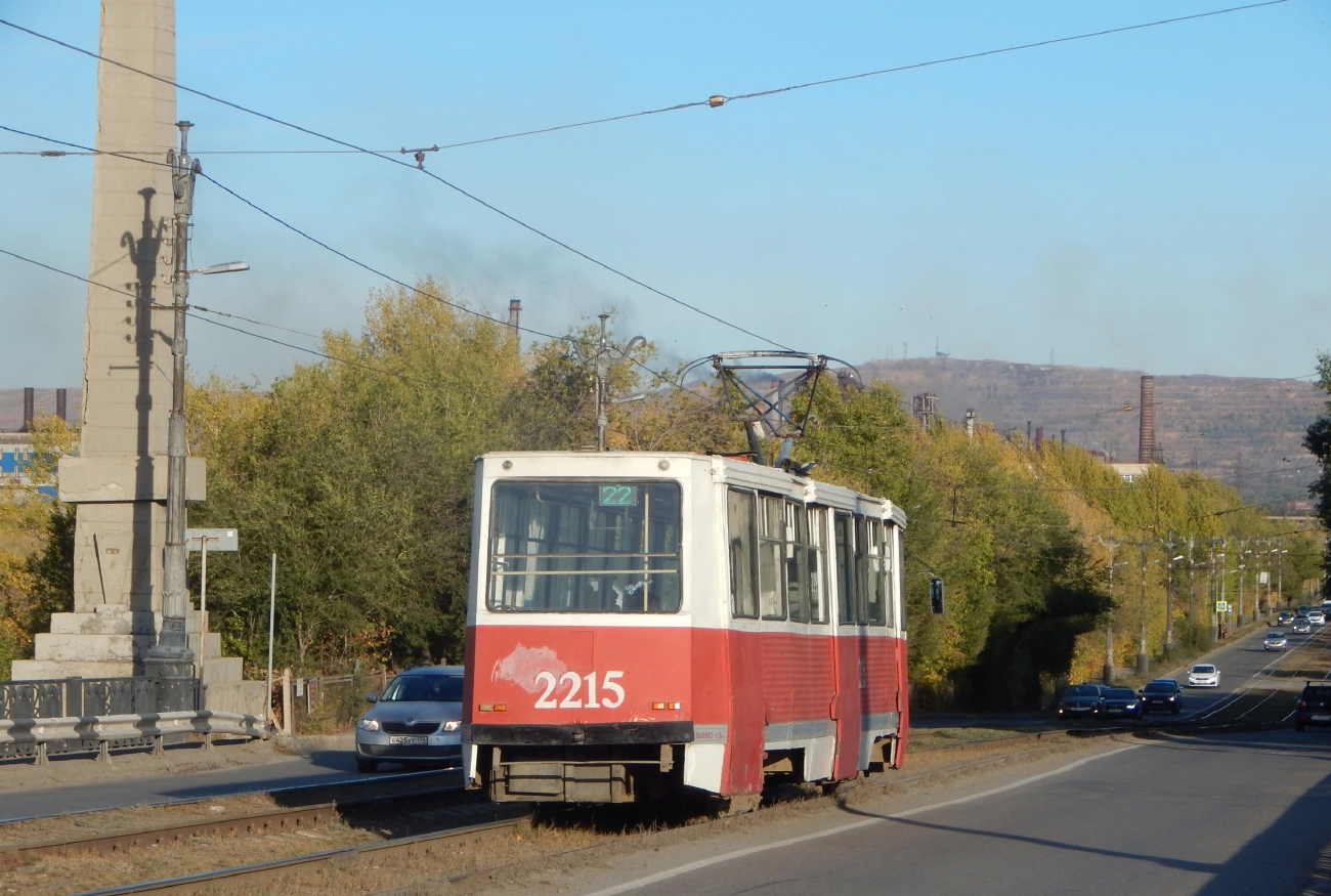 Магнитогорск, 71-605 (КТМ-5М3) № 2215