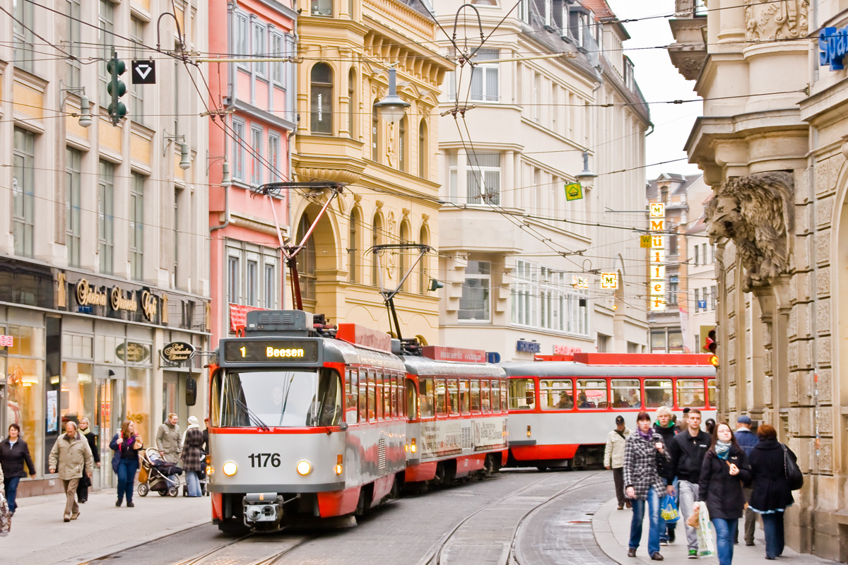 Галле, Tatra T4DC № 1176