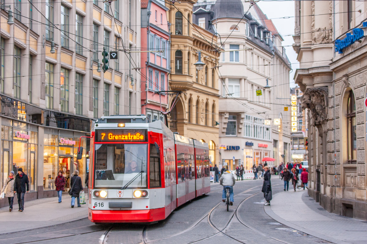 Галле, Duewag MGT6D № 616