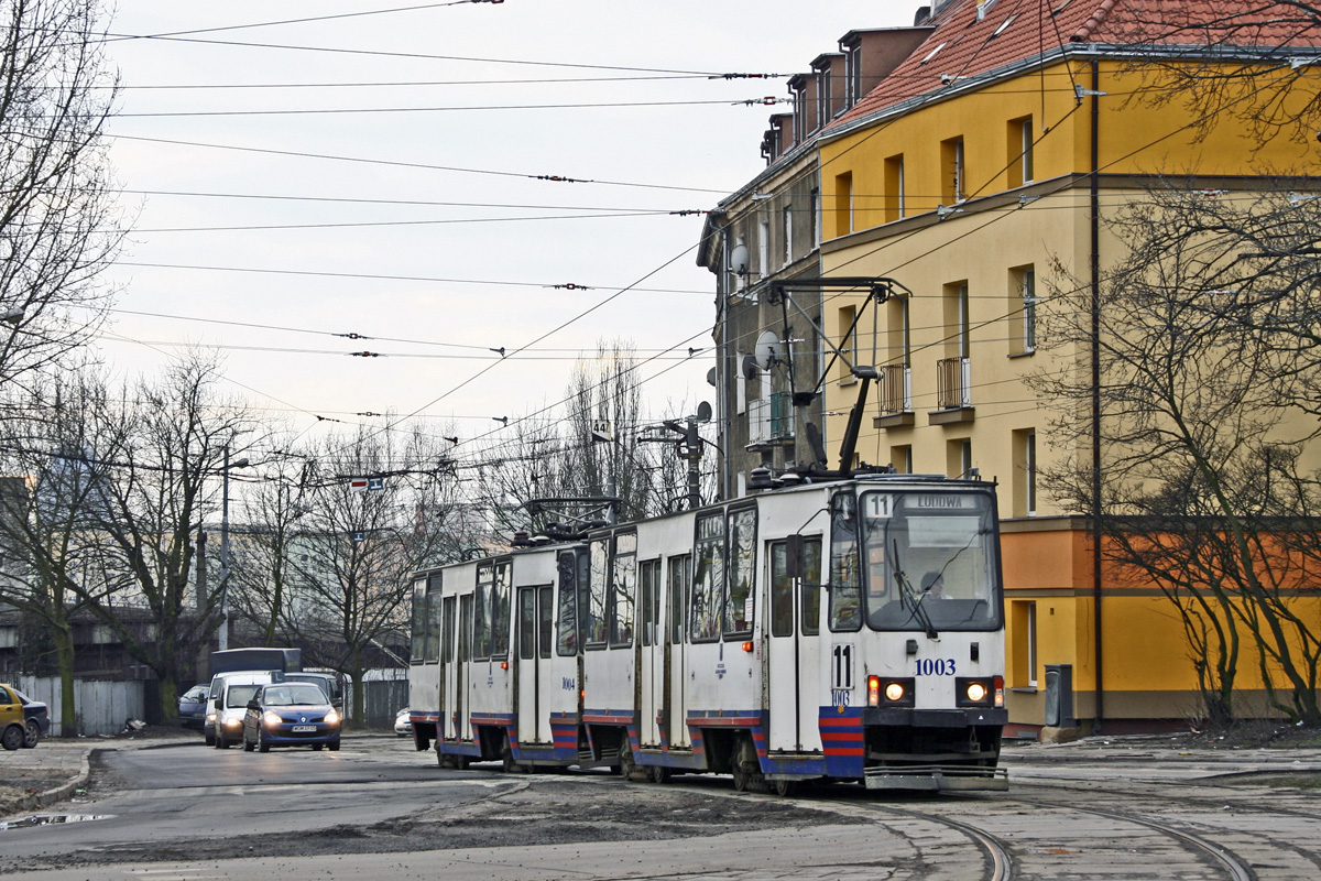 Щецин, Konstal 105Na № 1003