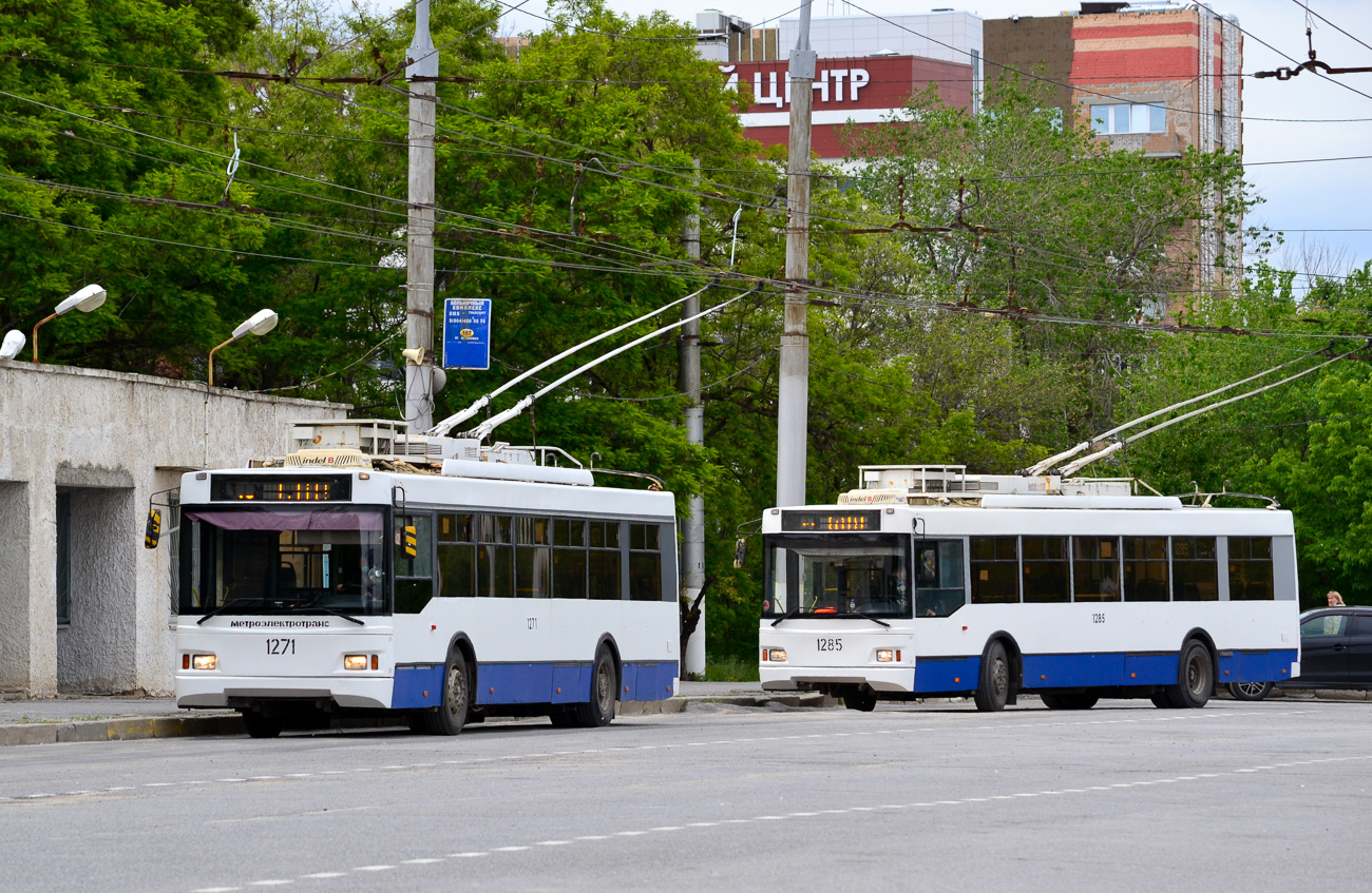 Volgograd, Trolza-5275.03 “Optima” # 1271; Volgograd, Trolza-5275.03 “Optima” # 1285