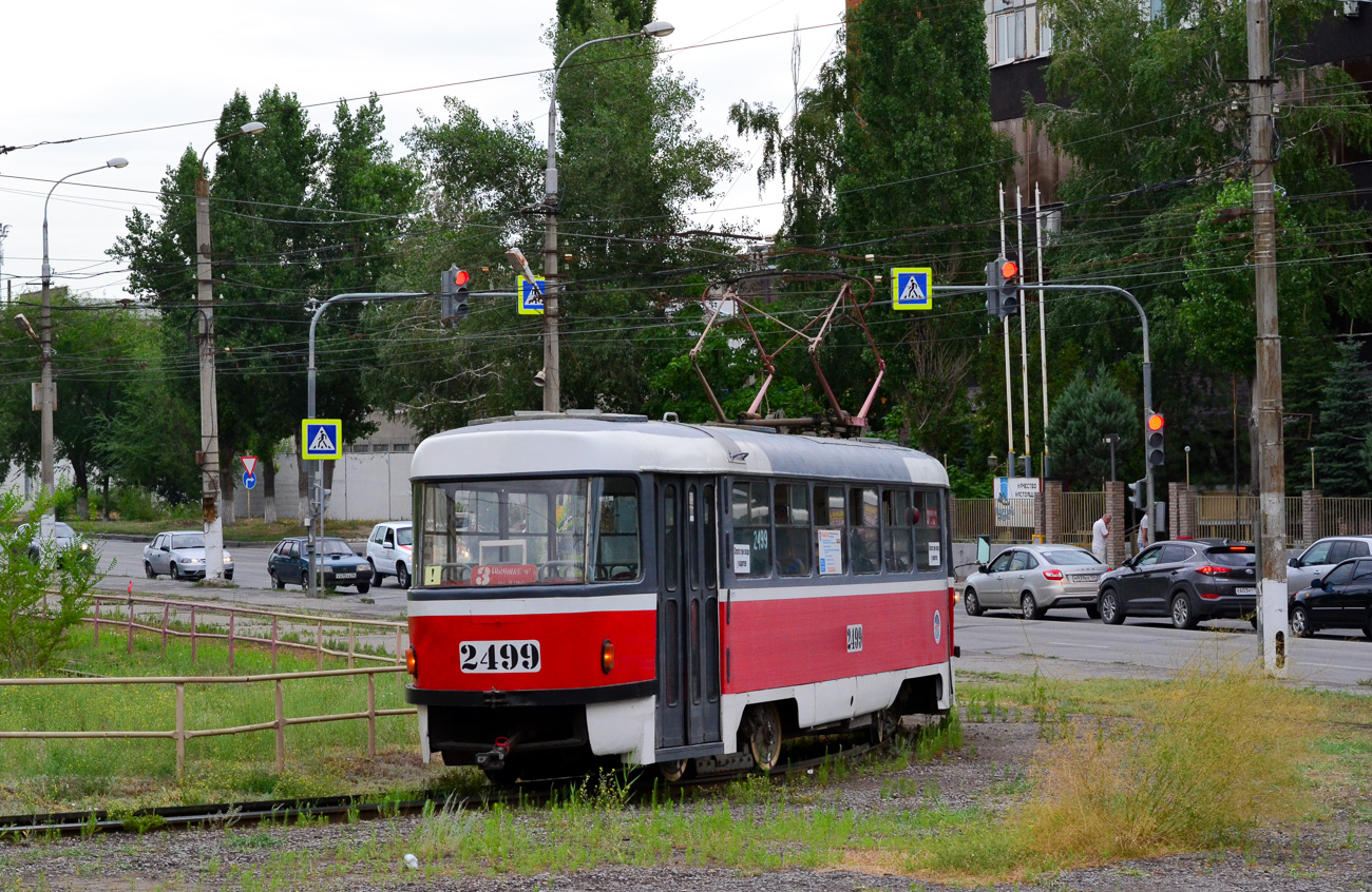 Волгоград, Tatra T3SU (двухдверная) № 2499