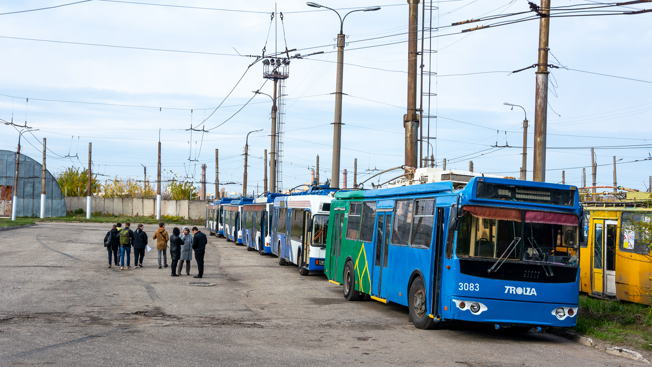 Рязань, ЗиУ-682Г-016.03 № 3083; Рязань — Депо, конечные станции и кольца