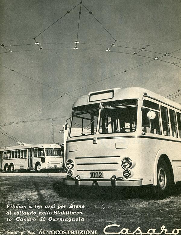 Афины, Alfa Romeo 140 AF Casaro/CGE № 1002; Афины — Троллейбусы – старые фотографии